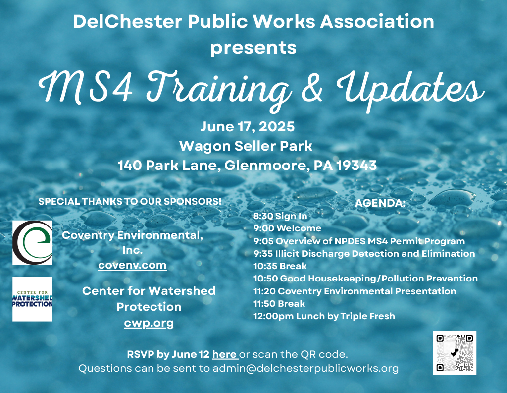 June 17, 2025 | MS4 and Environmental training